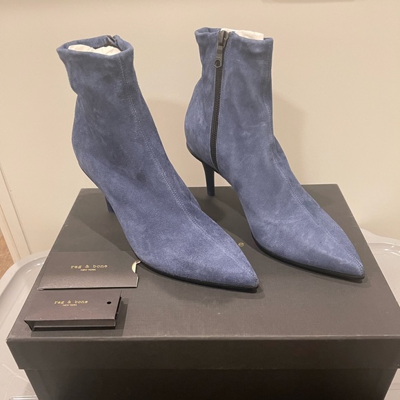 rag & bone Shoes - Rag & Bone. beha stretch bootie. Royal blue.